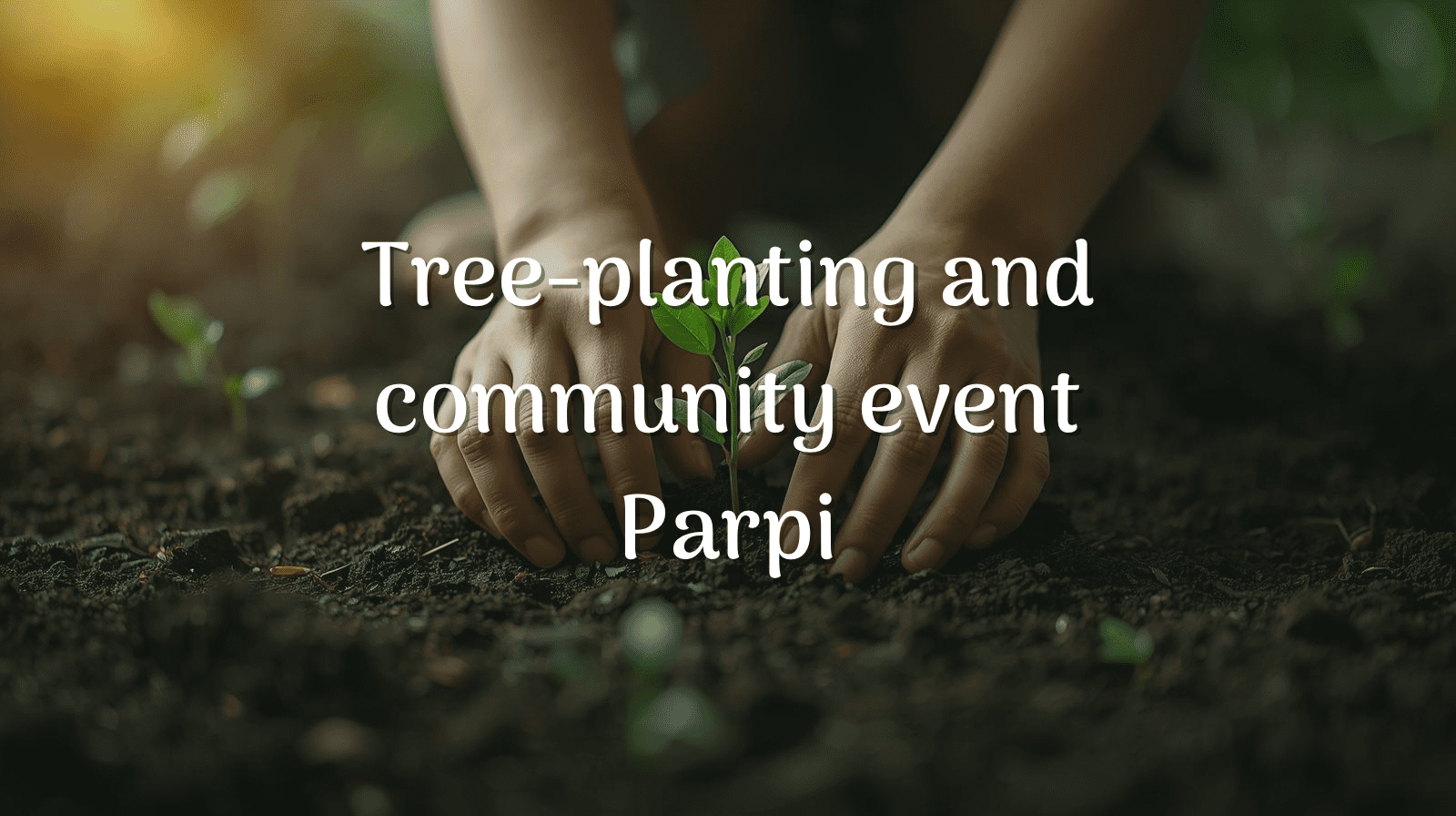 Tree planting and community event Parpi