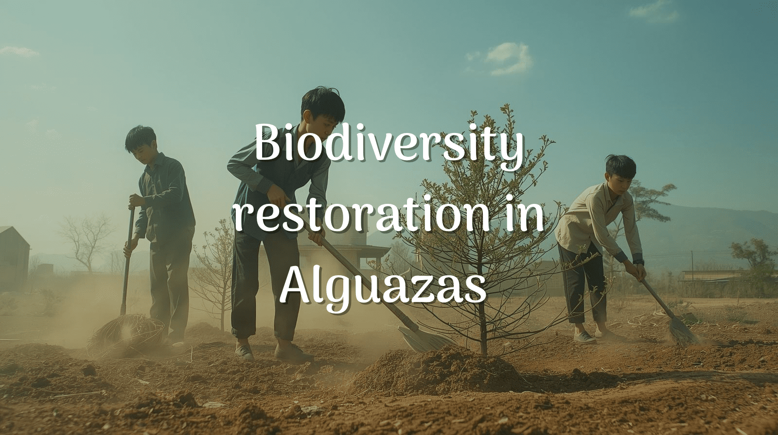 Biodiversity restoration in Alguazas